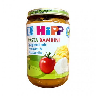【4 Stück】HiPP Bio Tomaten Mozzarella Pasta Püree