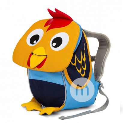 Affenzahn Deutsch niedliches Tier gelb Hahn Kindergarten Kinder Rucksack 1-3 Jahre alt