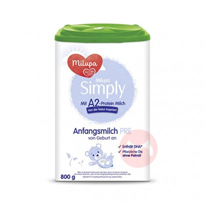 Milupa Simply Anfangsmilch PRE, 800 g