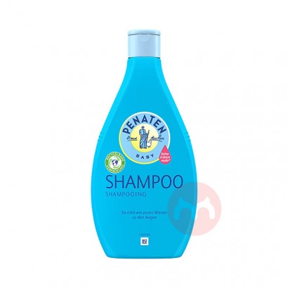 PENATEN Shampoo (400 ml), besonders sanftes Baby Shampoo, für babyweiches und leicht kämmbares Haar, so mild wie pures Wasser zu den Augen, in recycelbarer Verpackung