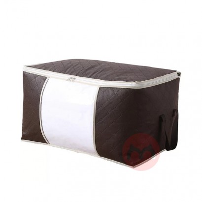 [3 Pakete]Langlebige Bettwäsche Decken Organizer Falt decke Quilt Große Leinwand Taschen Klare Reiß verschluss Kleidung Aufbewahrung tasche