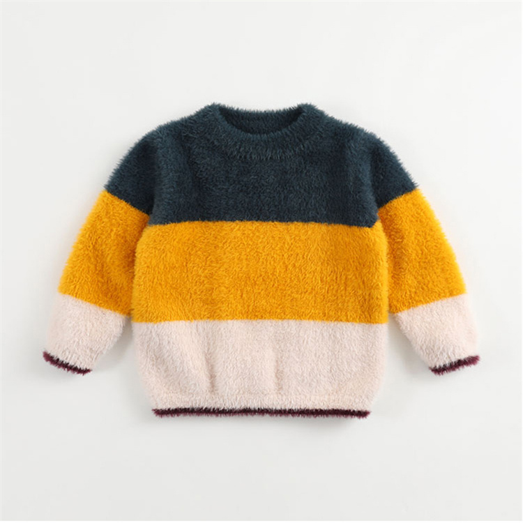 Misswinnie Passende Farbe Pullover Mädchen Winter