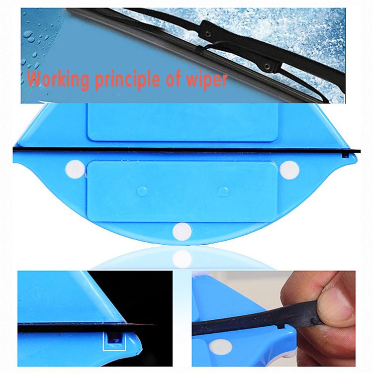 Fenster reinigungs werkzeuge Glaskratz-Wischer bürsten Doppelseitige Glas reinigungs bürste Magnetische Fenster reinigungs bürste