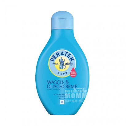 Penaten Wasch- & Duschcreme, mildes Baby Waschgel zur sanften Reinigung und Pflege für zarte Babyhaut (1 x 400ml)