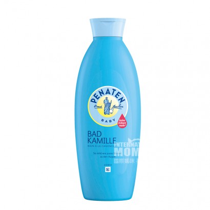 Penaten Bad mit Kamille – Mild reinigender Badezusatz für zarte Babyhaut – Mit Kamille-Extrakt – 1 x 750ml