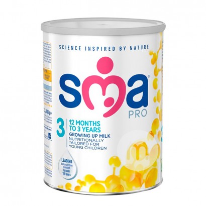 SMA Säuglingsmilchpulver Stufe 3 800 g * 4 Dosen 