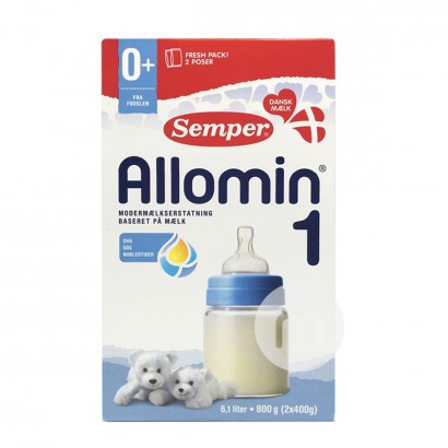 Semper Säuglingsmilchpulver Stufe 1 800g*6 Packungen 