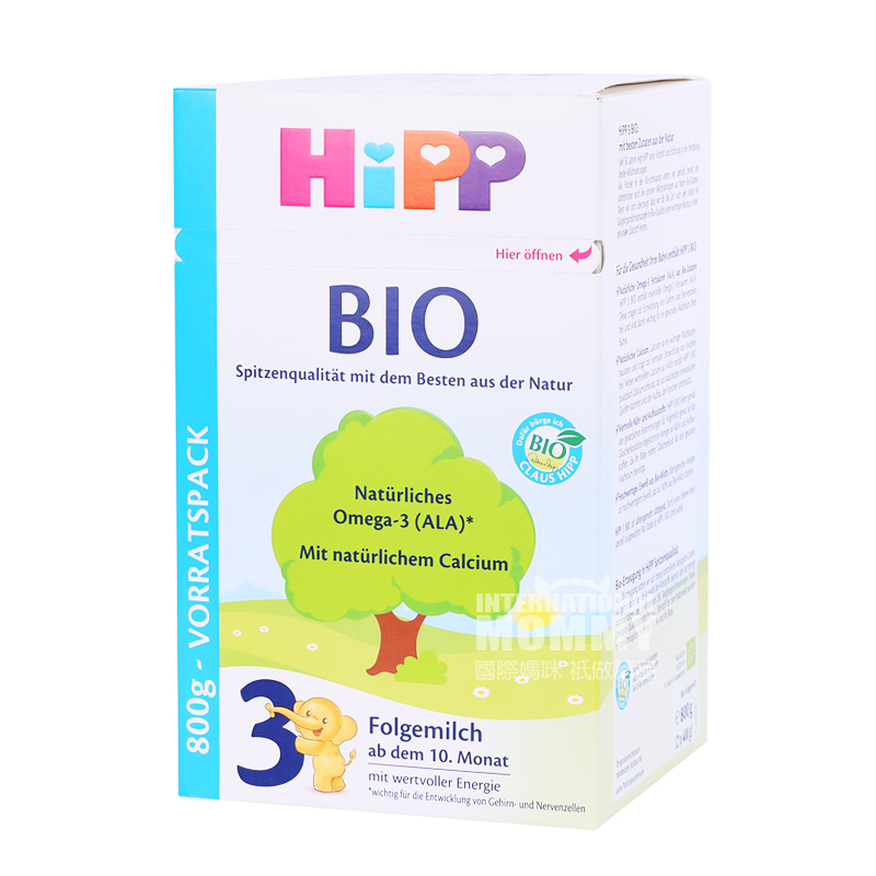 HiPP Bio-Milchpulver 3 Stufen*8 Box...