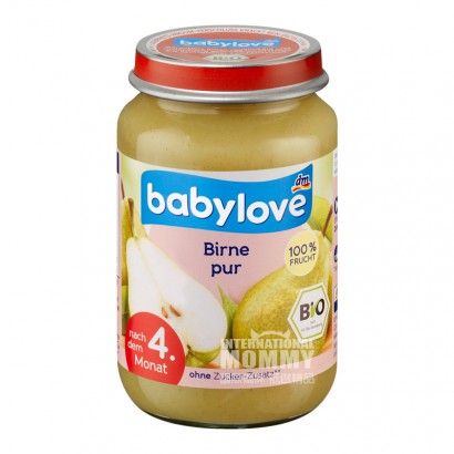 【4 Stück】Babylove Bio Reines Birnen...