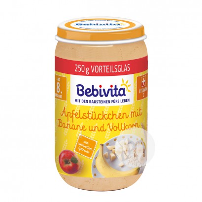 [4 Stück] Bebivita Bananen-Apfel-Vo...