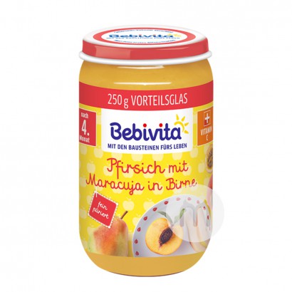 [2 Stück] Bebivita Pfirsich-Birnen-...