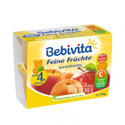 [4 Stück] Bebivita Apfel-, Aprikose...