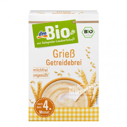 【4 Stück】 DmBio Bio-Vollkornreismeh...