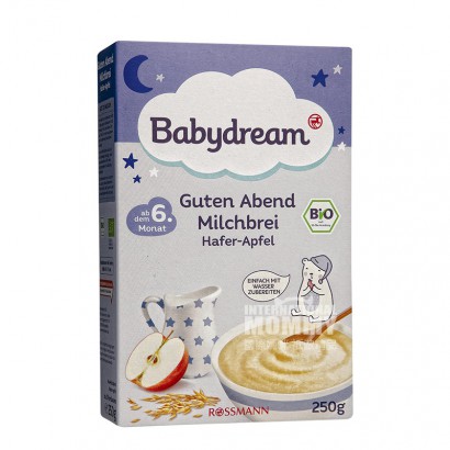 【2 Stück】Babydream Bio Apfel Haferm...