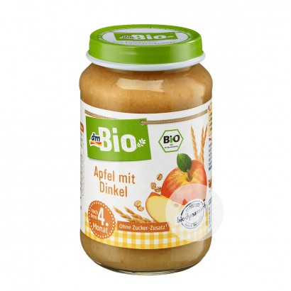 【4 Stück】DmBio Bio-Dinkel-Apfel-Mis...