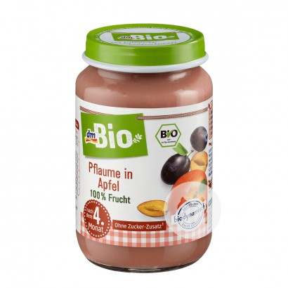 【2 Stück】DmBio Bio-Apfelpflaumen-Fr...