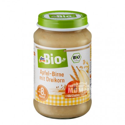 【4 Stück】DmBio Bio-Apfel-Birnen-Haf...