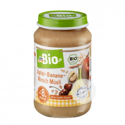 【2 Stück】 DmBio Bio-Bananen-Kirsch-...