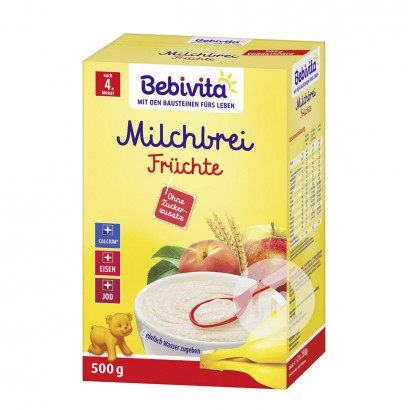 [4 Stück] Bebivita Körner, Früchte,...