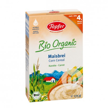【4 Stück】Topfer Bio Karotten Mais R...