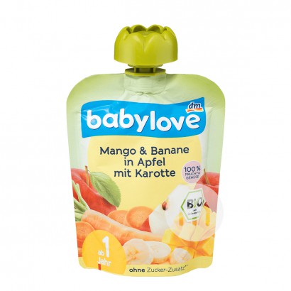 Babylove Bio-Apfel-Mango-Bananen-Ka...