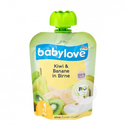 Babylove Bio Kiwi, Banane, Birne un...
