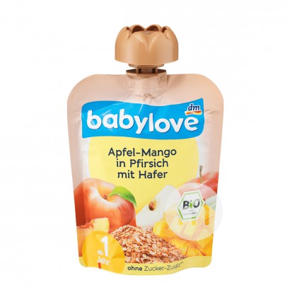 Babylove Bio Haferflocken Apfel-Man...