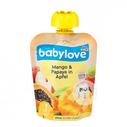 Babylove Bio Apfel-Mango-Papaya-Pür...
