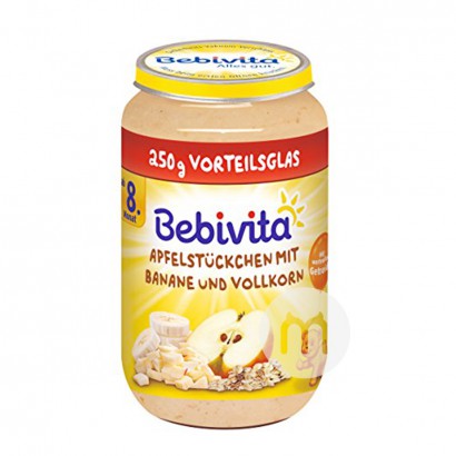 [4 Stück] Bebivita Apfel-Bananen-Ge...