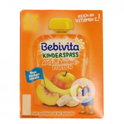 Bebivita Apfel-Bananen-Pfirsich-Pür...