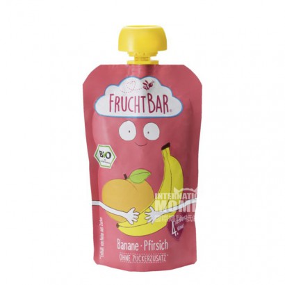 FRUCHTBAR Bio Pfirsich-Bananen-Püre...
