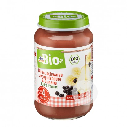 DmBio Bio-Bananen-Birnen-Johannisbe...