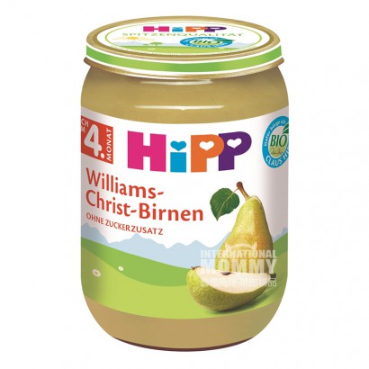 HiPP Bio-Williamsbirnen-Püree über 4 Monate 190g*6 