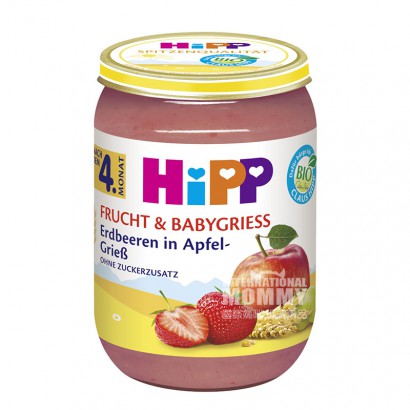 HiPP Bio Apfel-Erdbeer-Müsli-Mischpüree 4+ Monate*6 