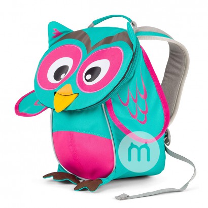Affenzahn Deutschland niedliches Tier Türkis Eule Kindergarten Kinder Rucksack 1-3 Jahre alt Übersee Original