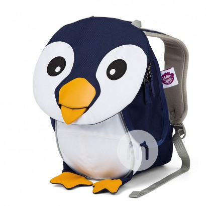Affenzahn Deutscher süßer Tier blauer Pinguin Kindergarten Kinder Rucksack 1-3 Jahre alt