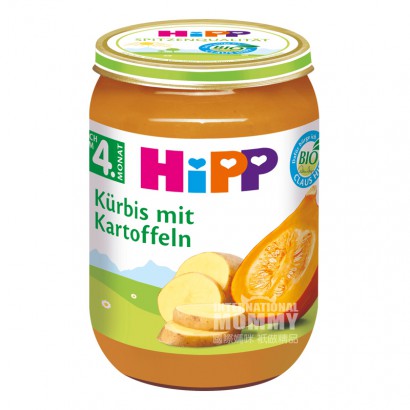 【6 Stück】HiPP Bio Kürbis Kartoffelp...