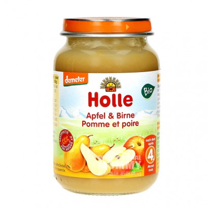 【2 Stück】 Holle Bio Apfel-Birnen-Pü...