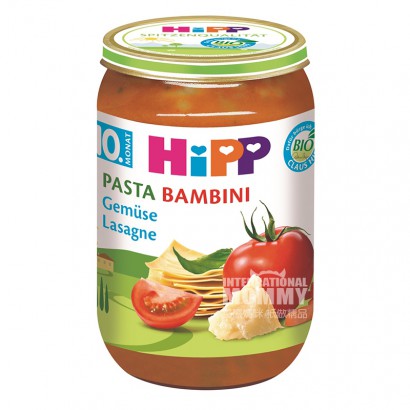 【4 Stück】HiPP Bio-Gemüse-Lasagne-Pü...