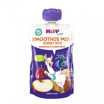 HiPP Bio Apfel, Birne, Heidelbeere,...