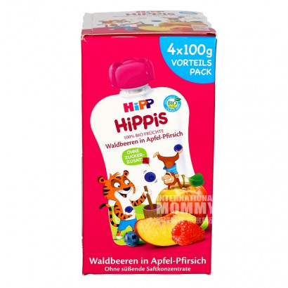 HiPP Bio Apfel Pfirsich Beeren Püre...
