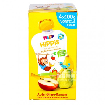 HiPP Bio Apfel-Birnen-Bananen-Püree...