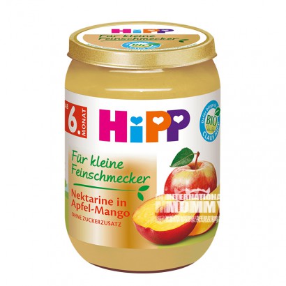【4 Stück】HiPP Bio Mango-Nektarine-A...