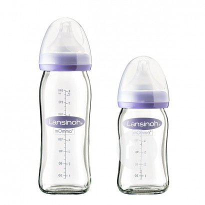 Lanzinoh Glasflasche 160ml /240ml Z...
