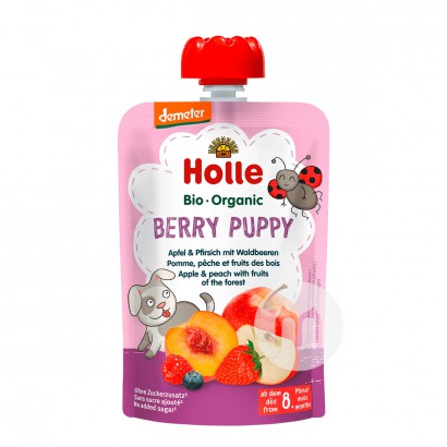 Holle Bio Waldbeerenpüree 100g*6