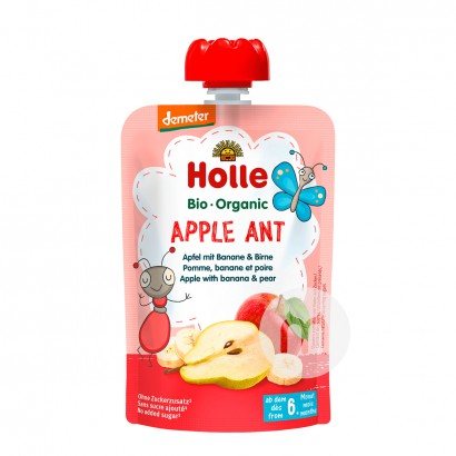 Holle Bio Bananen-Birnen-Apfel-Püre...