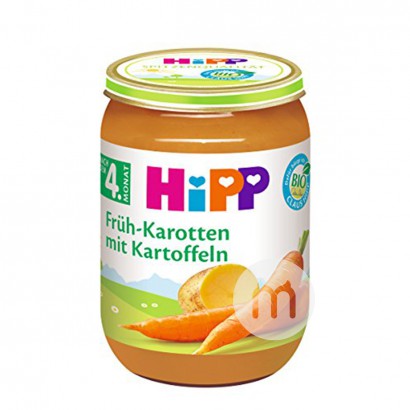 【6 Stück】HiPP Bio Karotten-Kartoffe...