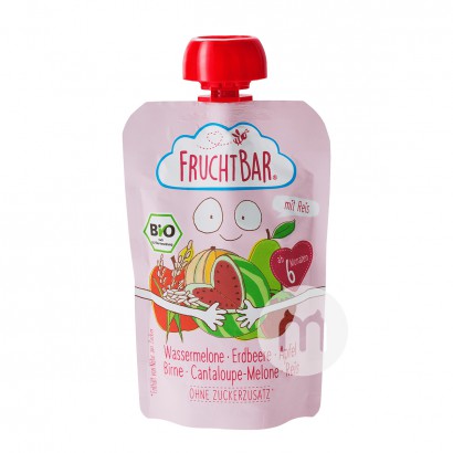 FRUCHTBAR Bio Reis Wassermelone Fru...