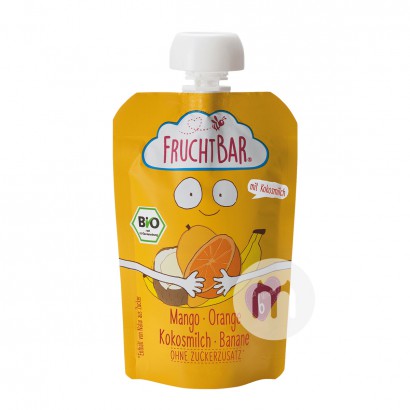 FRUCHTBAR Bio Mango Orange gewürfel...