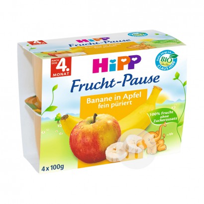 HiPP Bio Bananen-Apfel-Püree Frucht...